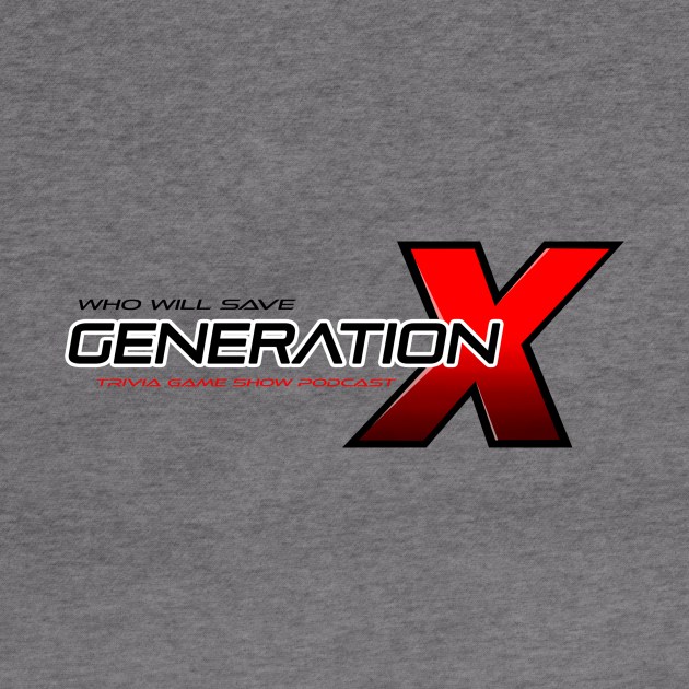 Official Podcast Logo by Who Will Save Generation X_Podcast